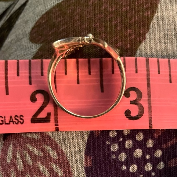 Silver Butterfly Wrap Ring - Picture 3 of 7